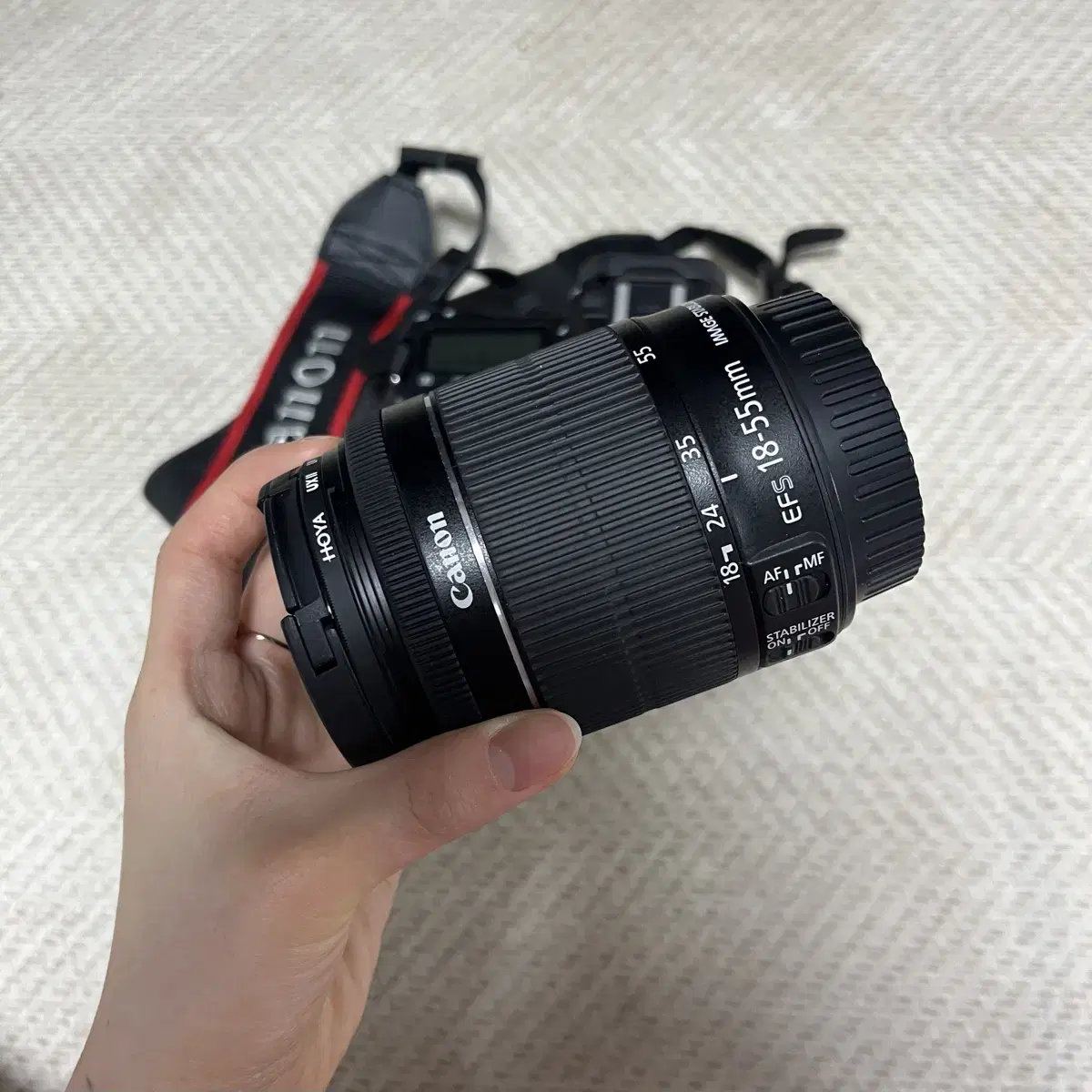 캐논 EF-S 18-55 mm 렌즈